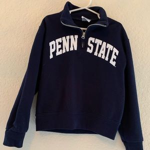 Kids Penn State Sweatshirt with 1/4 zipp